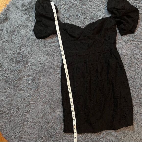 Free People Fame and Partners Womens Mini Black Dress Size 4 - Picture 5 of 5
